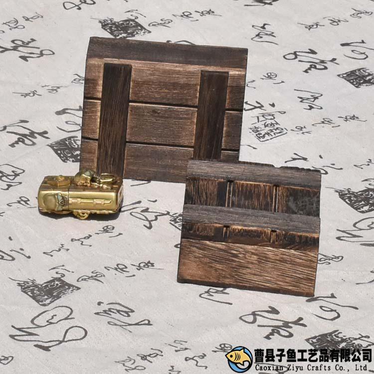 裝打火機的復古色木質(zhì)包裝盒